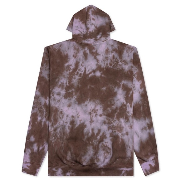 Market Arc Herbal Remedy Tie-dye Hoodie - Purple/Grey/White - Picture 2 of 8
